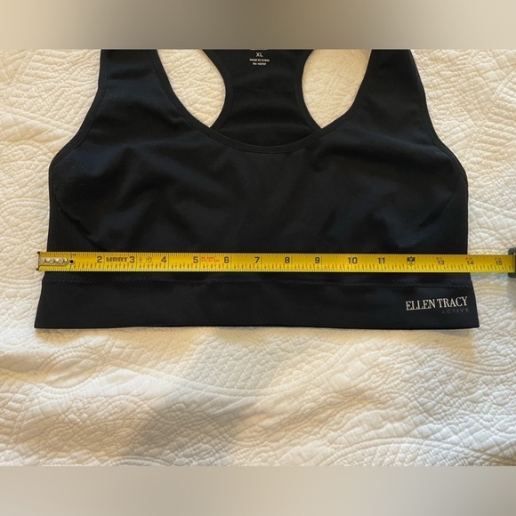 Ellen Tracy Active Razorback Sports Bra - Picture 3 of 6